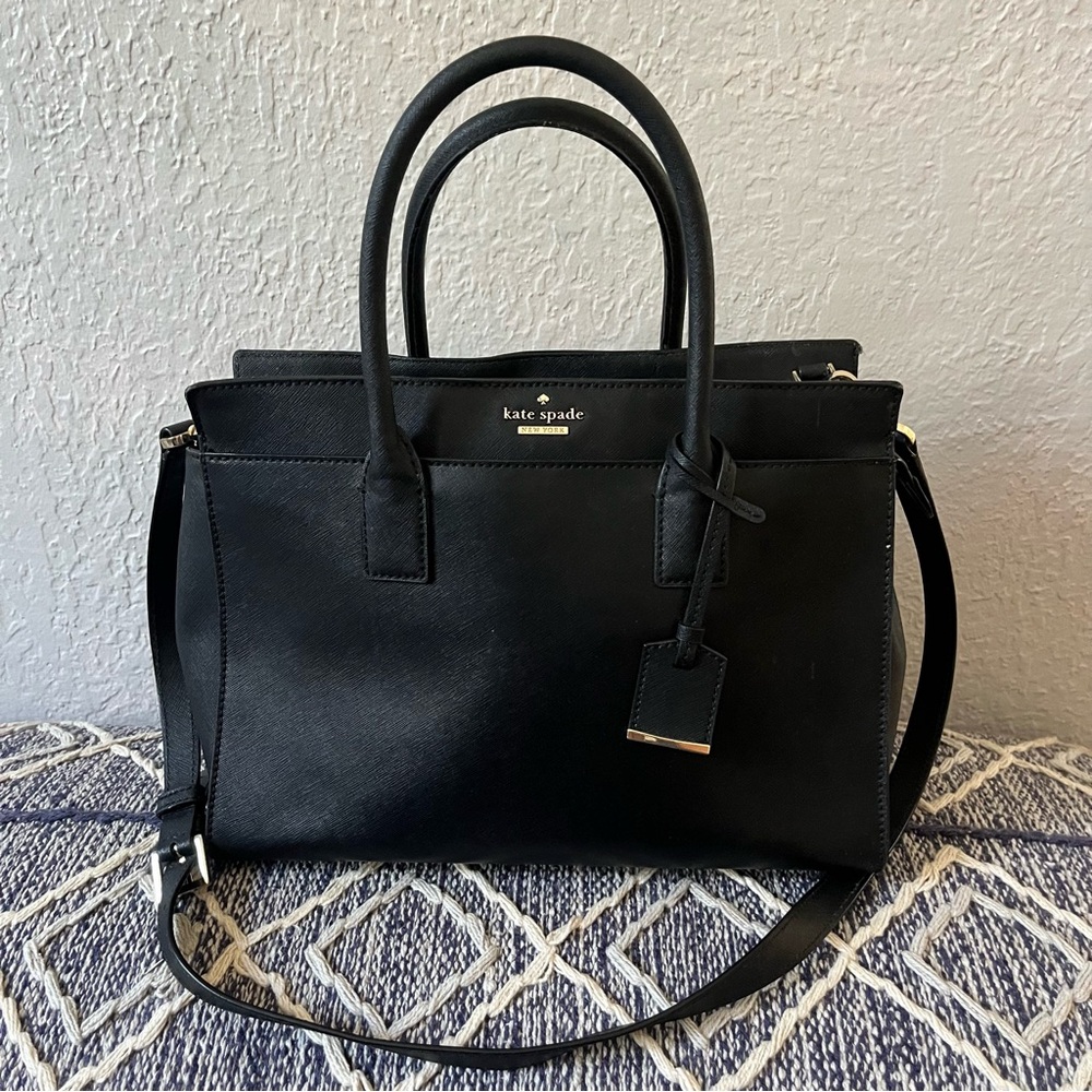 Kate Spade Black Satchel Handbag